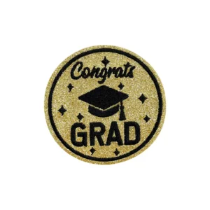 Graduation Grad Embroidered Patch