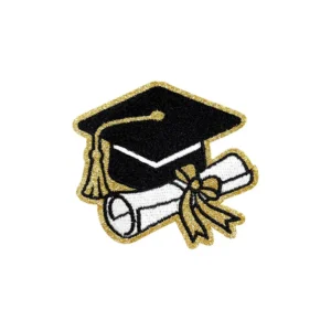 Decorative Graduation Embroidered Patch